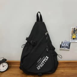 New Y2k Portable Light Nylon Crossbody Bag Trendy Rucksack Travel Shoulder Bag Casual knapsack Outdoor Sports Unisex Chest Packs