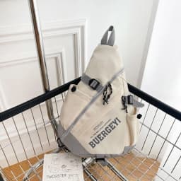 New Y2k Portable Light Nylon Crossbody Bag Trendy Rucksack Travel Shoulder Bag Casual knapsack Outdoor Sports Unisex Chest Packs