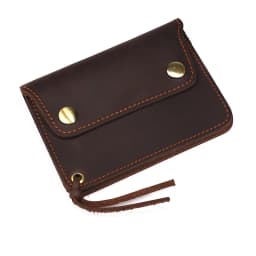 100% Genuine Leather Wallet For Men Male Brand Vintage Handmade Short Small Men's Purse Card Holder With Zipper Coin Pocket Bag