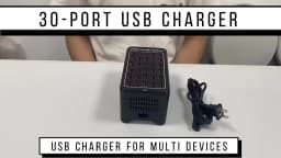 USB Charger 10 15 20 25 30 Ports HUB 150W Universal Wall Desktop Fast Charging Station Dock for Mobile Phone Power Adapter