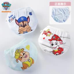 3pcs/Lot Genuine Paw Patrol Baby Boys Girls Briefs Cotton Panties Kids Underwears Children Short Underpants For 2-6 Years