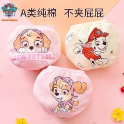 3pcs/Lot Genuine Paw Patrol Baby Boys Girls Briefs Cotton Panties Kids Underwears Children Short Underpants For 2-6 Years