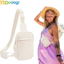 Women Chest Bag Mini Fashion Unisex Lightweight Pouch Shoulder Sling Bag Crossbody Sports Outdoor Running Travel Casual Bag