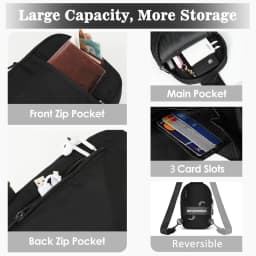 Women Chest Bag Mini Fashion Unisex Lightweight Pouch Shoulder Sling Bag Crossbody Sports Outdoor Running Travel Casual Bag
