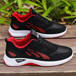 Men's concise mesh breathable lightweight casual sports shoes summer outdoor comfort soft sole running shoes male walk sneakers