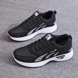 Men's concise mesh breathable lightweight casual sports shoes summer outdoor comfort soft sole running shoes male walk sneakers