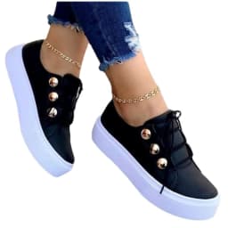 Lady Vulcanized Shoes Outdoor Women Sports Platform Shoes Female Casual Women Wedge Fashion Sneakers 2024 New