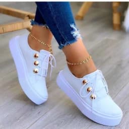 Lady Vulcanized Shoes Outdoor Women Sports Platform Shoes Female Casual Women Wedge Fashion Sneakers 2024 New