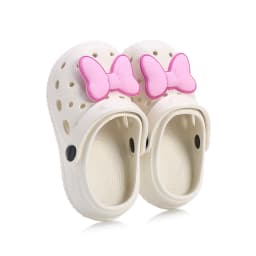 New Non-Slip Girls Sandals Garden Shoes Cute Big Bow Children Sandals Summer Kids Slippers Beach Kids Sandals
