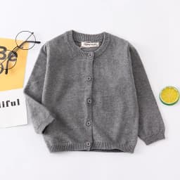 Red Sweater Cardigans for Kids Baby Clothes Toddler Boy Girl School Cardigan Cotton Korean Girls Knitwear Infantil Clothing Bebe