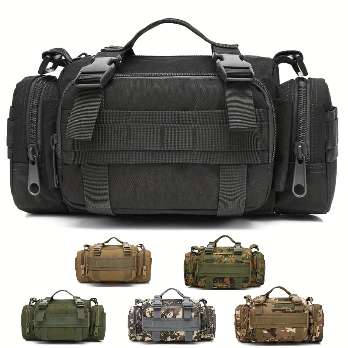 Multifunctional Outdoor Sport Waist Bag Storage Waist Bag for Fishing, Running, and Photography Gear