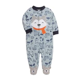 Newborn Baby Boy Girl Rompers Clothes Winter Pajamas Zipper Fleece Fall Infants Outfit Animal Jumpsuit Clothing 0 -12 Months New