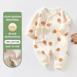 Ircomll Newborn Baby Clothing Autumn Winter Warm Cotton Baby Rompers Pajamas for Girls Boys Infant Home Wear Baby Clothes