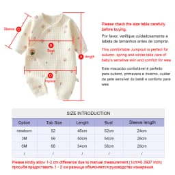 Ircomll Newborn Baby Clothing Autumn Winter Warm Cotton Baby Rompers Pajamas for Girls Boys Infant Home Wear Baby Clothes