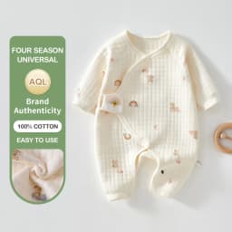 Ircomll Newborn Baby Clothing Autumn Winter Warm Cotton Baby Rompers Pajamas for Girls Boys Infant Home Wear Baby Clothes