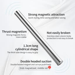 1PC Cat Eye Nail Magnetic Stick Cylindrical Magnet for Cat Eye UV Gel Polish Snowlight Glitter Effect Tools Manicure Design Tool