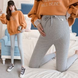 Pregnant Woman Adjustable Big Size Leggings New Maternity Pants Pregnancy Thin Soft Cotton High Waist Clothes