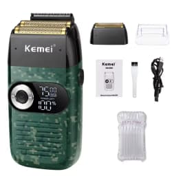 Kemei KM-5098 KM-2027 Professional Hair Clipper And Beard Trimmer New Design USB Rechargeable Shaver For Men Electric Clippers