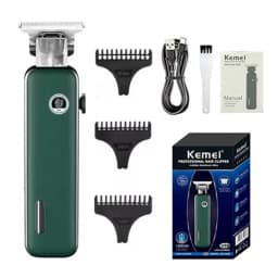 Kemei KM-5098 KM-2027 Professional Hair Clipper And Beard Trimmer New Design USB Rechargeable Shaver For Men Electric Clippers