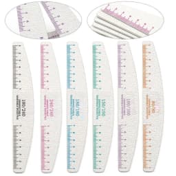 50pcs Nail File Wooden Sanding Buffer Block Pedicure Manicure UV Gel Nail Polish Pro Nail Files Artificial Nail Tips Tools