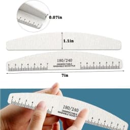50pcs Nail File Wooden Sanding Buffer Block Pedicure Manicure UV Gel Nail Polish Pro Nail Files Artificial Nail Tips Tools