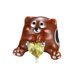 New 925 Sterling Silver Cute Animal Pet Cat Dog Rabbit Original Beads Charms for Pan DIY Bracelet Women Fine Jewellery Gift