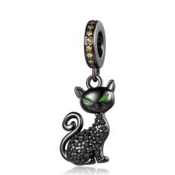 New 925 Sterling Silver Cute Animal Pet Cat Dog Rabbit Original Beads Charms for Pan DIY Bracelet Women Fine Jewellery Gift