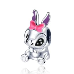 New 925 Sterling Silver Cute Animal Pet Cat Dog Rabbit Original Beads Charms for Pan DIY Bracelet Women Fine Jewellery Gift