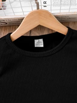 Girls spring new children's fashion casual clothing knitted crew-neck long-sleeved top + asymmetrical plaid skirt 2-piece set