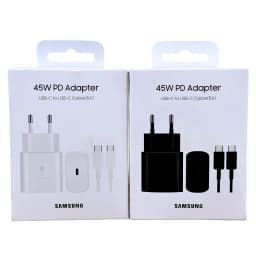 Original Samsung Charger 45W Super Fast Charge Type C Adapter For Galaxy S23 S24 Ultra S20 S22 S21+Z Fold 5 4 3 Flip 5 4 3 Phone