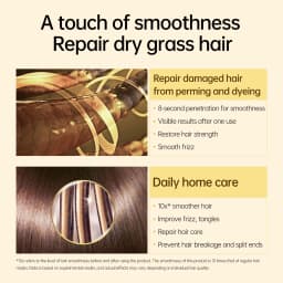 PURC 8 Seconds Magic Hair Mask Keratin Straightening Repair Damaged Frizy Treatment Soft Smoothing Professional Hair Care Cream