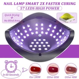 Powerful UV LED Nail Lamp for Nails Curing All Gel Polish with Large Screen Professional Nail Equipment Manicure Drying Lamps