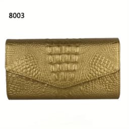 Women's stylish clutch bag Large capacity crocodile print crossbody shoulder bag