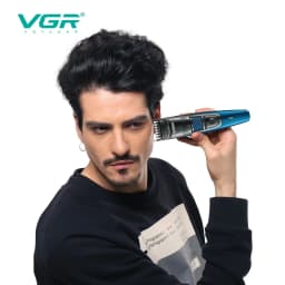 VGR 052 Adjustable Hair Beard Trimmer Professional Hair Clipper Hair Cutting Machine Rechargeable Haircut For Men
