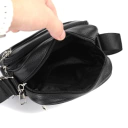 Men's Shoulder Bag Business Casual Vintage Messenger Bag High Quality Leather Men's Travel Shoulder Bag