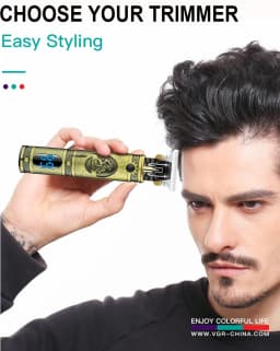 VGR 228 T-blade barber machines professional beard trimmer cordless hair clipper electric hair trimmer for men