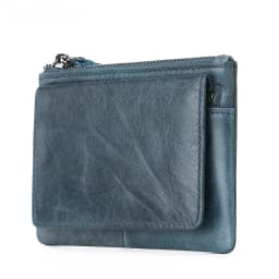 New Cow Leather Women's And Men's Card Bag Coin Purse Slim Credit Card Holder Wallet For Men and Women ID Card Pocket