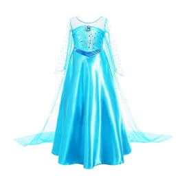 Princess Costume Girls Birthday Girl Mermaid Dress up Elsa Costumes Kids Cinderella Cosplay Rapunzel Disfraz 4 5 6 7 8 9 10Years