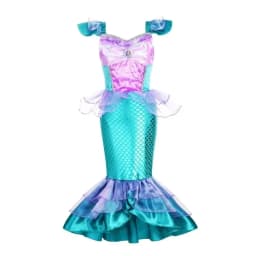 Princess Costume Girls Birthday Girl Mermaid Dress up Elsa Costumes Kids Cinderella Cosplay Rapunzel Disfraz 4 5 6 7 8 9 10Years