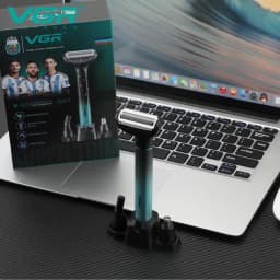 VGR 625 3in-1 Men's Personal Hair Trimming Set Rechargeable Professional Foil Shaver Portable Nose Hair Ear Hair Eyebrow Trimmer