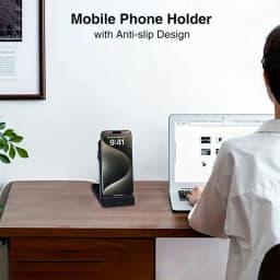 Foldable Magnetic Wireless Charger Stand Pad For Magsafe iPhone 17 16 15 14 13 12 Pro Max Samsung Phone Fast Charging Station