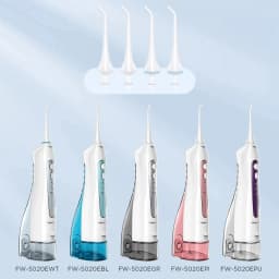 4 Pcs Fairywill Water Flosser Replacement Tips for the FW5020E Family Water Flosser Oral Irrigator Eco-Friendly Durable