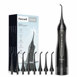4 Pcs Fairywill Water Flosser Replacement Tips for the FW5020E Family Water Flosser Oral Irrigator Eco-Friendly Durable