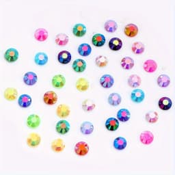 Resin Jelly Rhinestones - 16000pcs Mixed-Color Non Hotfix Flatback Gems with Pick Pen Tweezer for Crafting - DIY Crafts NAIR ART