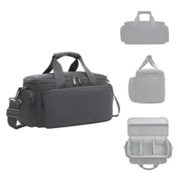 Camera Bag Travel Camera Shoulder Bag Water-resistant Shock-proof for Mirrorless Camera W/ Removable Dividers and Shoulder Strap