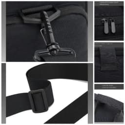 Camera Bag Travel Camera Shoulder Bag Water-resistant Shock-proof for Mirrorless Camera W/ Removable Dividers and Shoulder Strap
