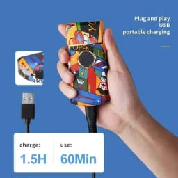 Kemei Hair Clipper Rechargeable Graffiti Pattern Electric Professional Barber Trimmer Man Shaver KM-MAX2092 KM-MAX5090 KM-RS7098