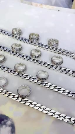 Simplicity Vintage S925 Sterling Silver Viking Rings for Men Women Fashion Personality Rotatable Woven Pattern Jewelry Gift