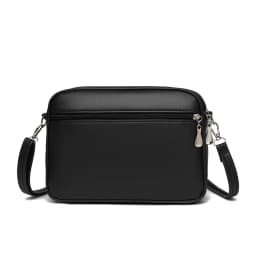 Women's Sling Shoulder Small Square Handbag Quilted Design PU Leather Crossbody Bag Versatile Messenger Bag