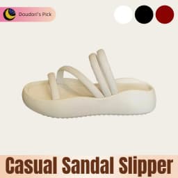 Super Soft Summer Beach Non-Slip Fashionable and Versatile Thick-Soled Women's Casual Sandals